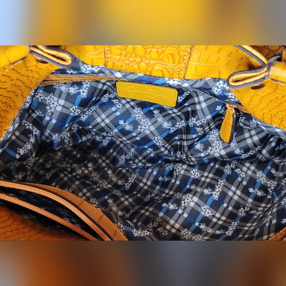 Jessica Simpson Croc Embossed Bag & Wallet- STUFF THE BAG ITEM 1-20 - Picture 10 of 15